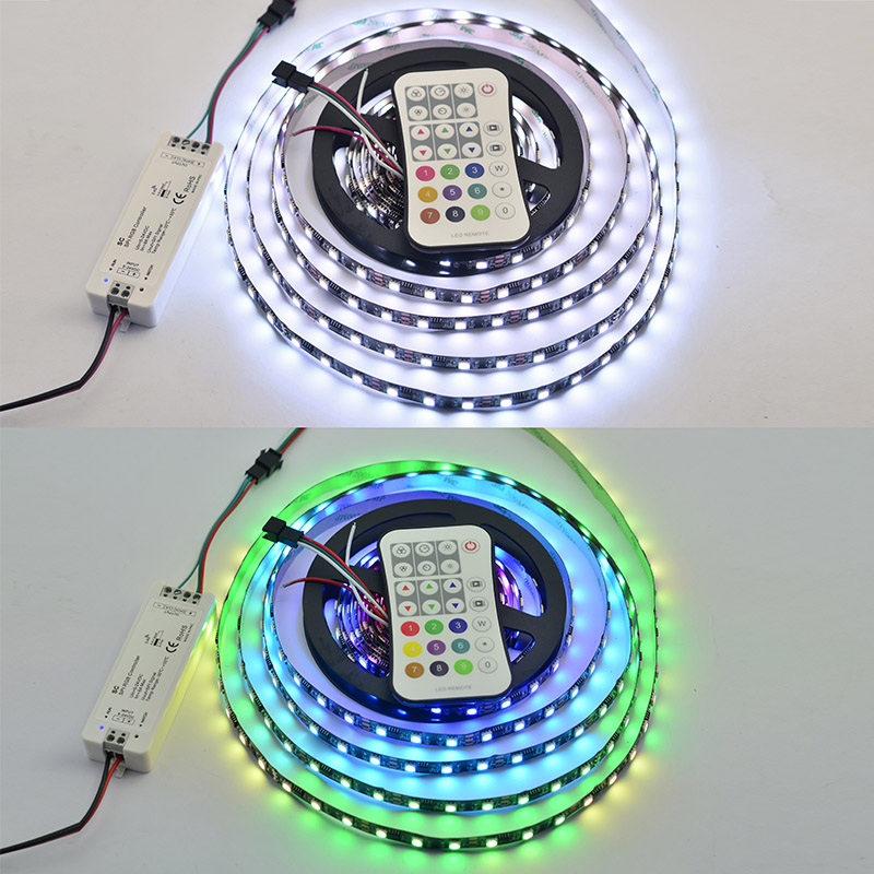 DC5-24V SC+R9 RF 2.4G Wireless Receiver SPI LED Controller For Addressable LED Strip Lights DC5-24V SC+R9 RF 2.4G Wireless Receiver SPI LED Controller For Addressable LED Strip Lights